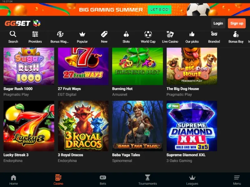 Ggbet casino blil 10zl